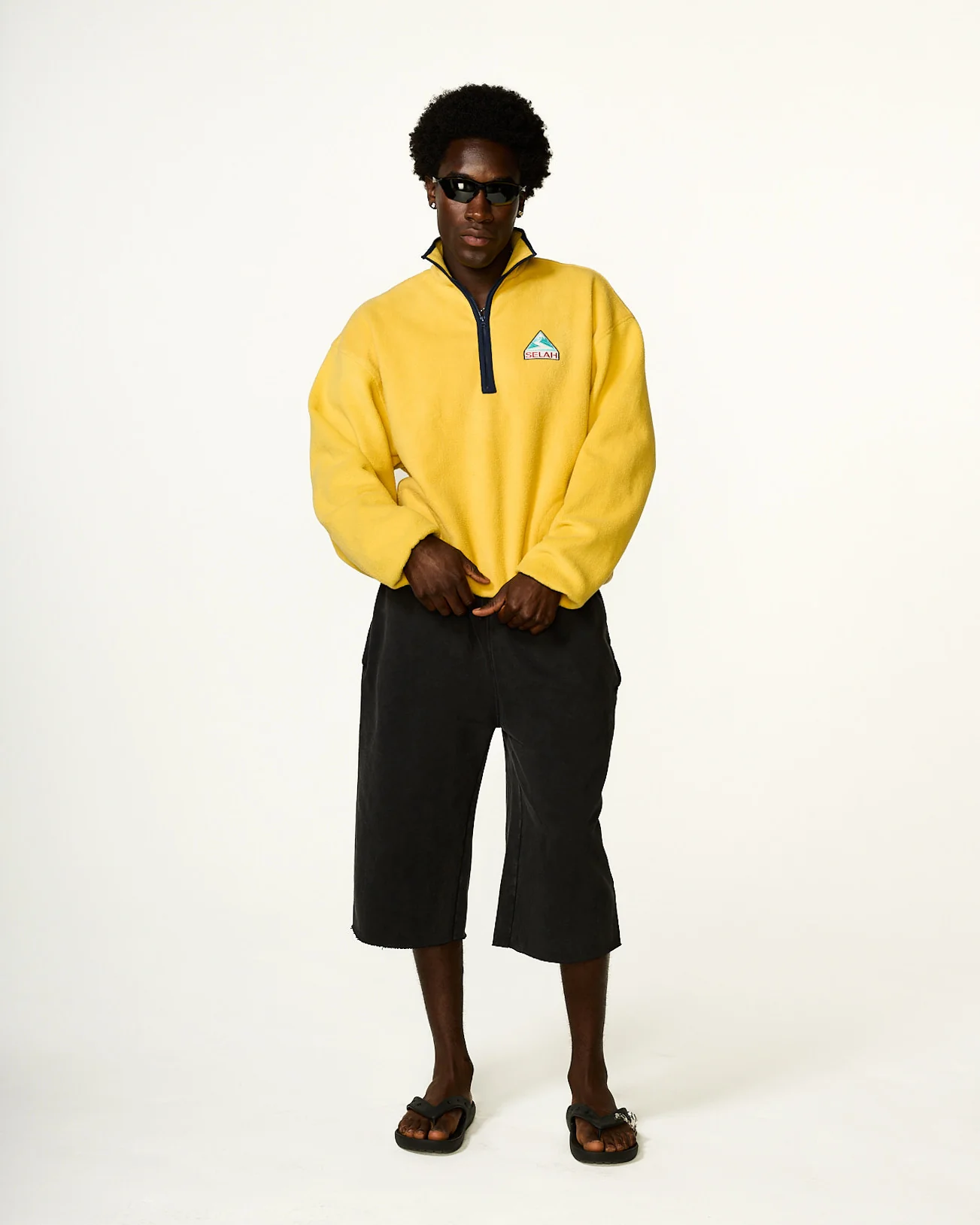 SELAH LOUNGE CUT-OFF SHORTS