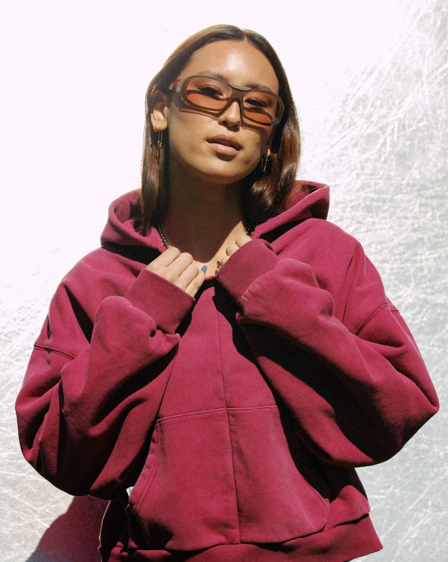 Composite Repaired Stitch Hoodie